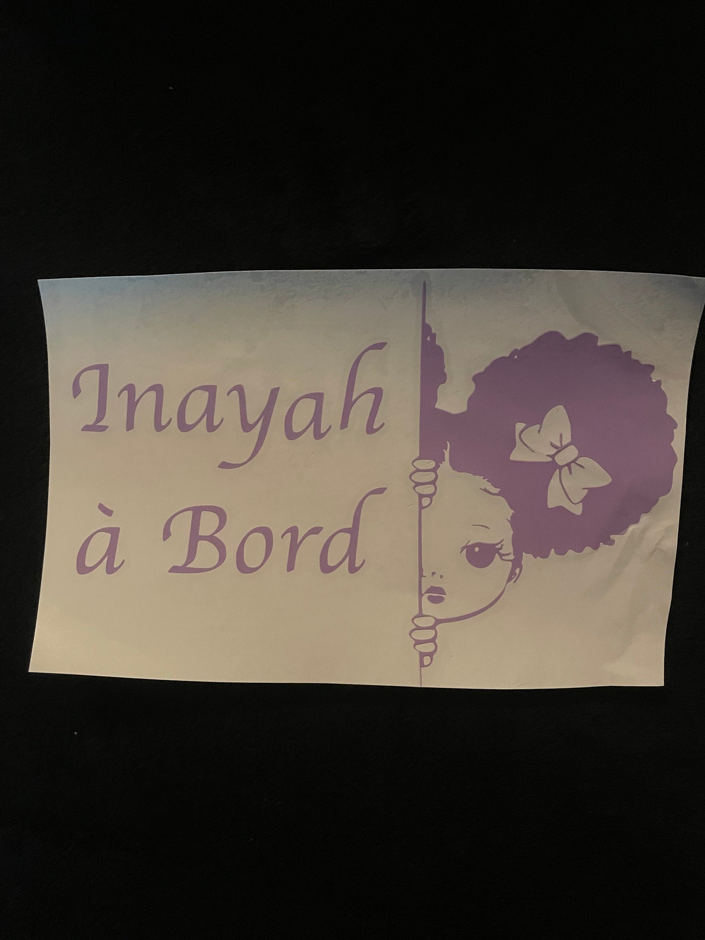 Stikers voiture