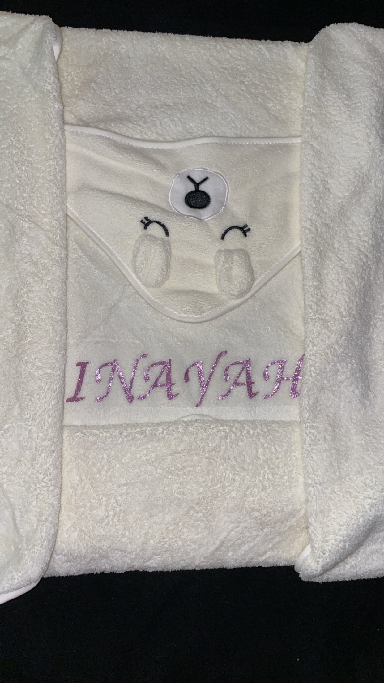 Cape de Bain Personnalisée