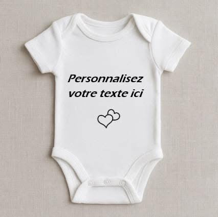 Body Bébé Personnalisé