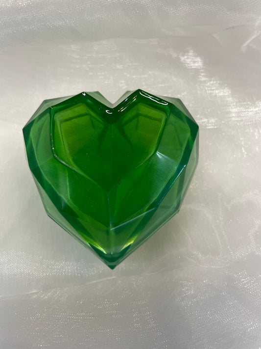Petite boîte à bijoux en forme de cœur